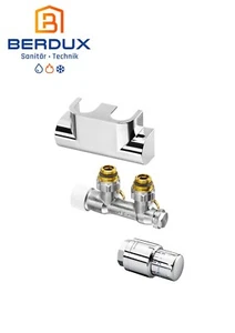Oventrop Anschluss-Set weiß für Badheizkörper Multiblock T/Uni SH 1/2'' Eckform - Bild 1 von 4