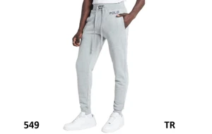 POLO RALPH LAUREN Men's Brushed Fleece Jogger Pajama Pants (Andover Heather, S) - Picture 1 of 2
