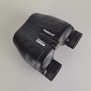 Tasco 7x-15x. Pocket Binoculars Black Carry Case Camping Sports Bird Watching - Picture 1 of 6