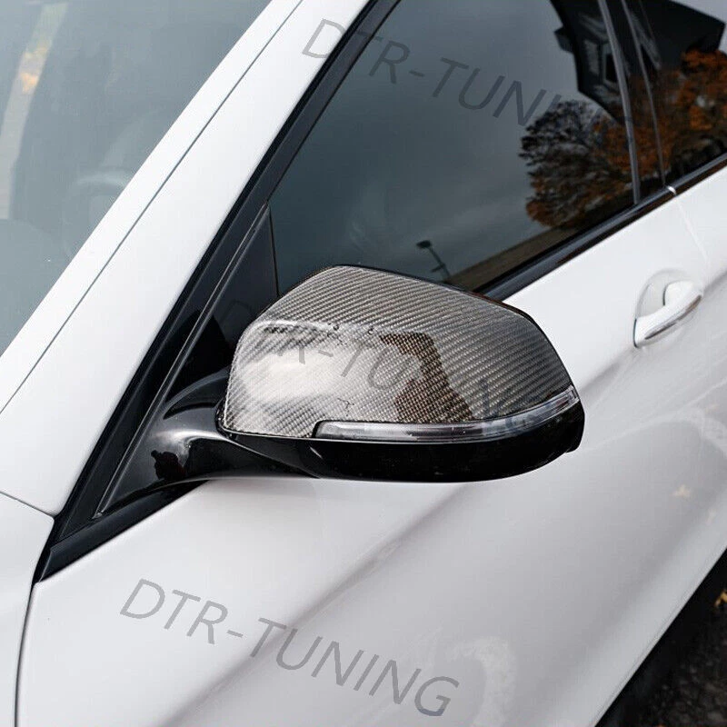 Cubiertas de espejos laterales de fibra de carbono para BMW Serie 6 640i 650i Gran Coupé 2015-2019 Foto 1 de 4