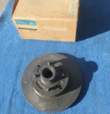 1976 1980 Chevy Monza Buick Pontiac Olds Brake Rotor & Hub NOS OEM GM # 359730 - Image 1 of 4
