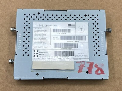 Módulo de control receptor de radio satélite Infiniti G25 G37 2009-2013 OEM LOTE778 Foto 1 de 4