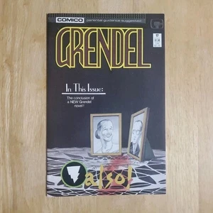 Grendel #17 Vintage Collector's Wraparound Cover Comico The Comic Company 1988 - Picture 1 of 10