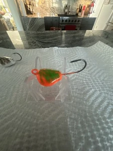 Perfect Peer Buster 15 1/0 Boxerhandschuh Jigbox Sheepshead Tog Porgy GreenCrab - Bild 1 von 6