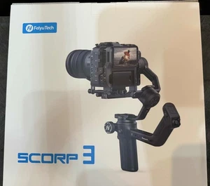 Feiyu SCORP 3 Camera Gimbal Stabilizer w/ Detachable Remote Handle & AI Tracking - Picture 1 of 2
