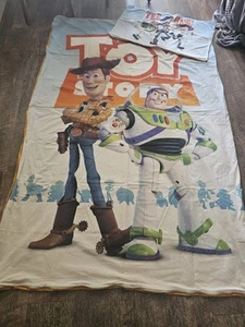 Vintage Disney Pixar Toy Story 2 Duvet Cover Kids & Pillow Case Bedsheet Single - Picture 1 of 2