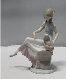 Lladr? Figura: 7612 Imagen Perfecta | Esmaltada | Falta paraguas | Tal cual - Imagen 1 de 2