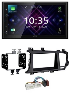 JVC DAB 2DIN MP3 Bluetooth USB Autoradio für Kia Optima (ab 2012) - Bild 1 von 8