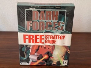 SEALED Star Wars Dark Forces (PC, 1995) Lucas Arts Free Strategy Guide Ed. RARE - Picture 1 of 14