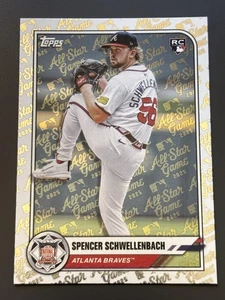 2025 Topps All Star Game #48 Spencer Schwellenbach RC - Picture 1 of 2