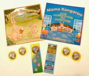 Mama Känguru Kinderreime Kinderbuch Bücher Weihnachten Geburtstag Geschenkset - Bild 1 von 7