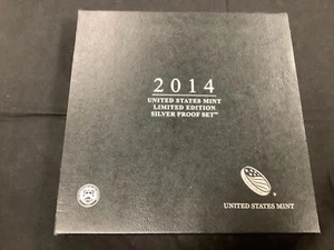 2014-S U.S. Limited Edition 90% Silver Proof Coin Set! - Picture 1 of 7