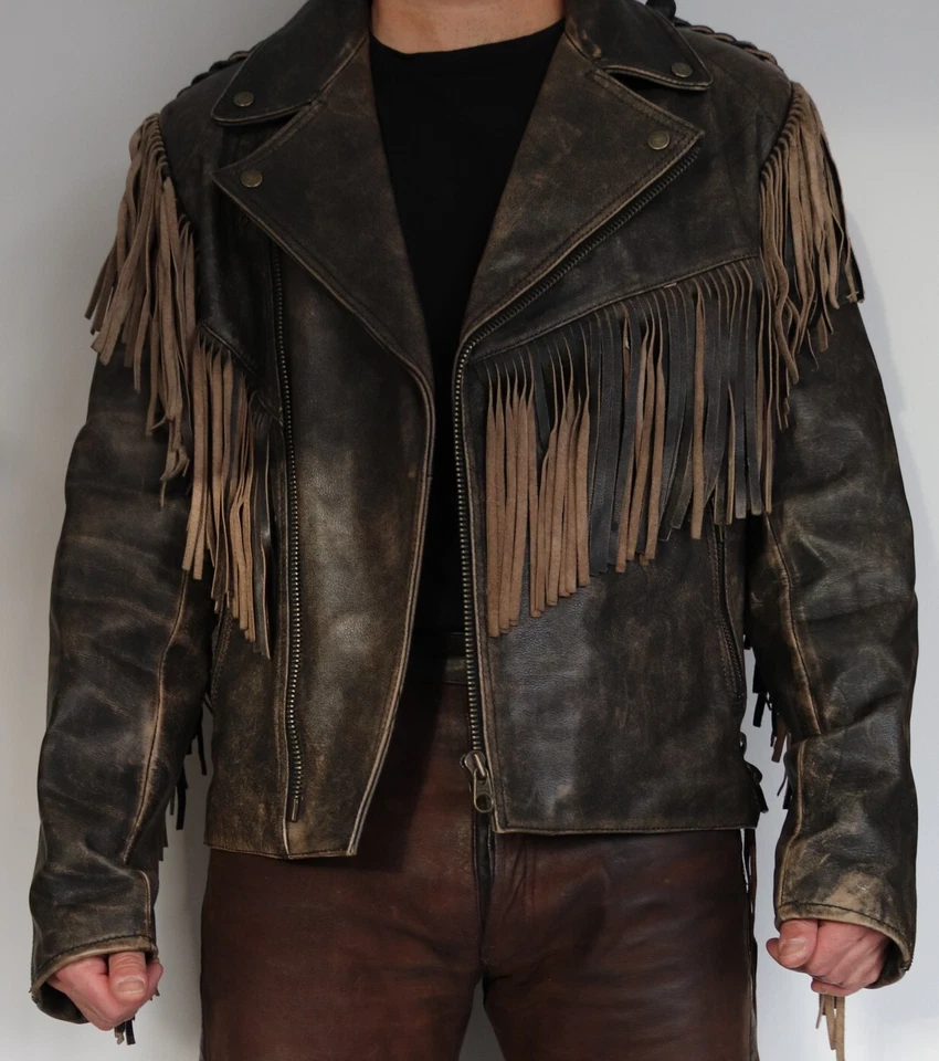 LEDERKOMBI LEDERJACKE / LEDERHOSE GRÖSSE 54 und 34 - Bild 1 von 4