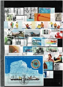 Alemania Federal año 2001 sellado completo de ABO - Imagen 1 de 2