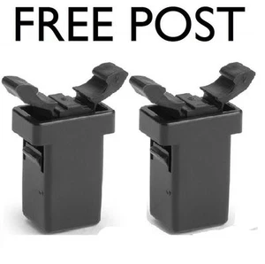 2x for Curver Metal Effect One Touch Deco Kitchen Bin latch retainer catch waste - Picture 1 of 2