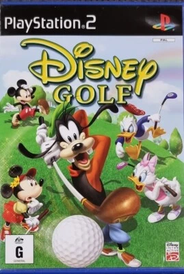 Disney Golf Game for Sony PS2 (Disney, 2002) with Manual - Free Post - Image 1 of 4