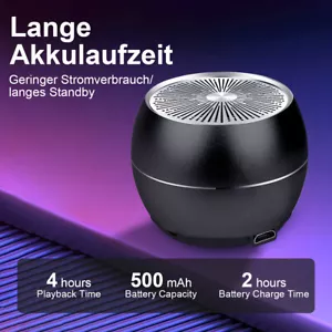 Neu Mini Drahtlose Bluetooth Lautsprecher Aufladbarer für iPhone iPad Smartphone - Bild 1 von 10