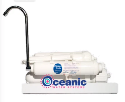 OCEANIC Countertop Reverse Osmosis Drinking Water Filter System 100 GPD + Spout  - Image 1 of 3