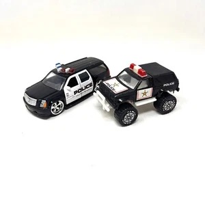 Jada 2007 Cadillac Escalade Low Rider Police SUV Ford Bronco 87 REMCO TOYS Set - Picture 1 of 18