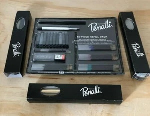 PENALLI Pen Collection w/ 65 Piece Refill Pack New - Imagen 1 de 7