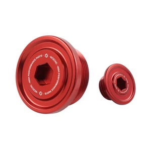 NICECNC Engine Plug Crankcase Cover Cap For Honda CRF250R CRF250RX 2018-2024 - Picture 1 of 8