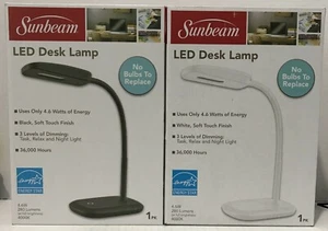{NEW} Sunbeam LED Desk Lamp ~{PICK YOUR COLOR FROM DROP DOWN LIST}~ - Picture 1 of 13