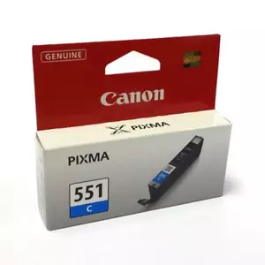 Cartucho de tinta original para impresora genuino CLI-551 cian Canon 551 - Imagen 1 de 1