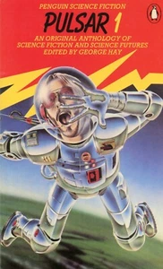 Pulsar 1, herausgegeben von George Hay, Pinguin Science-Fiction-Buchcover -- POSTKARTE - Bild 1 von 2