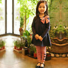 2-8 Years Kids Girls Casual Clothes Outfits T-shirt Tops Tracksuit + Pants Sets?