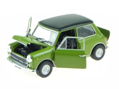 Innocenti Mini Cooper MK3 1300 1972 grün Modellauto Leo 1:24 - Bild 1 von 4
