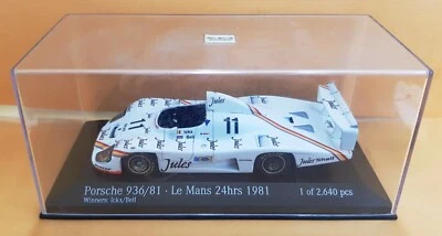 05596 MINICHAMPS 1/43 - PORSCHE 936/81 LeMans 1981 Ickx / Bell - Immagine 1 di 4