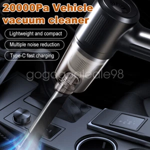 Mini Aspiradora Coche 120W Portátil Alta Potencia Succión Polvo Herramienta de Limpieza - Imagen 1 de 25