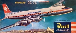 Douglas DC-7C - Swissair - Revell- 1:122 Scale- Vintage- 1997 Issue Sealed Box - Picture 1 of 4
