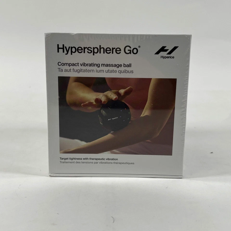 Hyperice Hypersphere Go Compact Vibrating Massage Ball - Model 34000-001-00