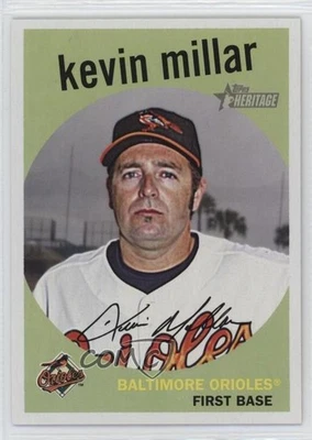 2008 Topps Heritage High Number Kevin Millar #607 - Image 1 of 2