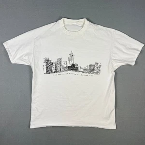 Vintage SFMoMA Kunst T-Shirt passt Medium San Francisco Museum of Modern Art 1990er - Bild 1 von 7