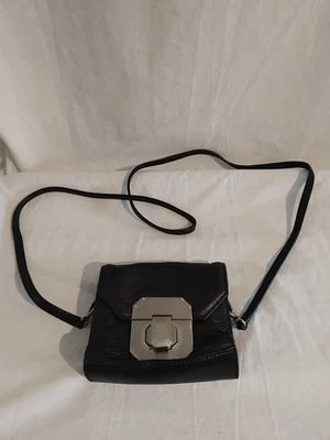 Mini bolso bandolera de cuero negro Mimco  Foto 1 de 4