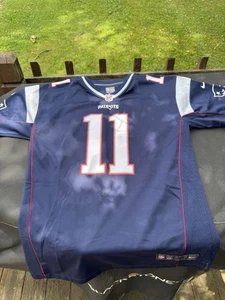 Nike New England Patriots Julian Edelman Football Jersey Youth XL On Field - Picture 1 of 5