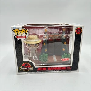 Funko Pop Town John Hammond With Gates 30 Jurassic Park Target Exclusive Figure - Picture 1 of 1