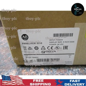 AB 2713P-T9WD1 PanelView5310 TERMINAL 9" Touch Screen FACTORY SEALED US Free Tax - Picture 1 of 5