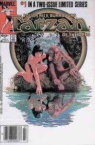 Tarzan: The Movie #1 Newsstand (1984, Marvel) VERY GOOD - Picture 1 of 2