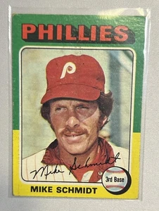 1975 Mike Schmidt Topps Baseball Cards[#70][See Pics] - Picture 1 of 2