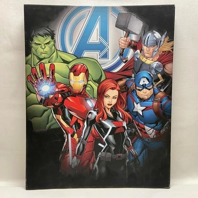 X-Men Avengers Marvel Heroes Canvas Wall Poster 16"x20" Exclusive Art Print GUC - Image 1 of 4