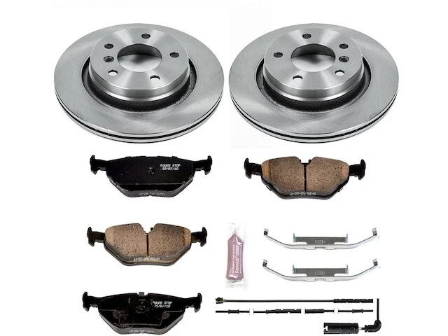 Kit de pastillas de freno trasero y rotor para BMW 325Ci 323Ci 323i 325i 328Ci 328i JT36H2 Foto 1 de 1