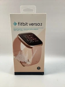 Nuevo Reloj Inteligente Fitbit Versa 2 - Pétalo/Rosa Cobre - Rastreador de Actividad Bandas S y L - Imagen 1 de 10