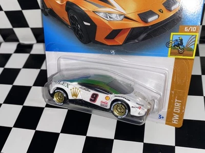 Hot Wheels 2022 Lamborghini Huracan Sterrato "ROLEX RACING" REAL RIDERS custom - Image 1 of 4