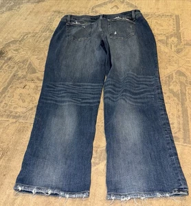 Edgely Jeans Womens Plus Size 18W Mid Rise Relaxed Straight Maurice’s - Picture 1 of 5