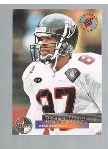 1995 Topps Stadium Club Members Only Bert Emanuel #393 Falcons Rice - Picture 1 of 1
