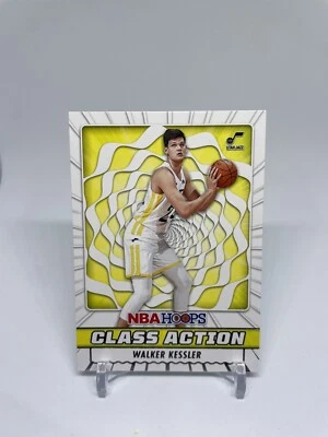 2022-23 Panini NBA Hoops Class Action Rookie #19 Walker Kessler | Utah Jazz - Image 1 of 2