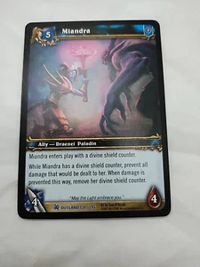 Miandra Wow TCG Fires Of Outland Rare 130/246 - Picture 1 of 10